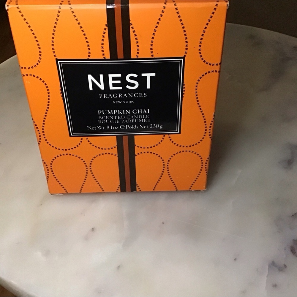 New NEST Fragrances Pumpkin Chai Candle In Box
